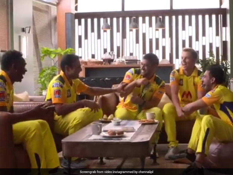 IPL 2021: MS Dhoni, Dwayne Bravo Share A Laugh In CSKs BTS Video. Watch