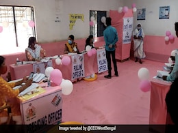 In Pics: Bengal Votes In Phase 6 Amid Covid Shadow In Pics: Bengal Votes In Phase 6 Amid Covid Shadow