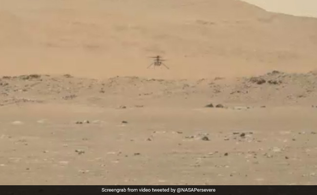 NASA's Mars Helicopter Makes Second Flight