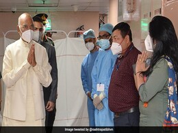 President Ram Nath Kovind Discharged From AIIMS After Surgery President Ram Nath Kovind Discharged From AIIMS After Surgery