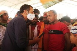 At PM Modi's Rally IN Bengal's Nadia, Chants Of "Jai Shri Ram" At PM Modi's Rally IN Bengal's Nadia, Chants Of "Jai Shri Ram"