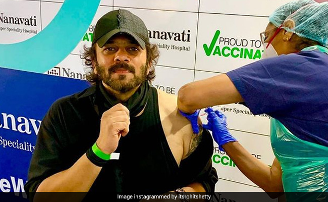 "Don't Try To Be A <i>Khatron Ke Khiladi</i>," Writes Rohit Shetty After Getting First COVID Vaccine Shot
