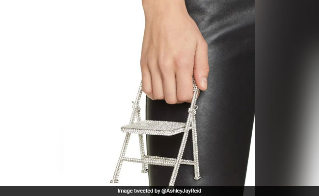 Viral: This Bedazzled Folding Chair Is Actually A Bag Worth Rs 66,000