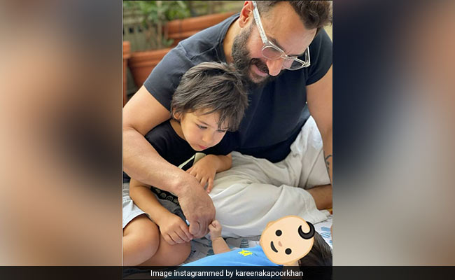 A Glimpse Of Kareena Kapoor's Weekend Featuring Saif Ali Khan, Taimur And Baby Son