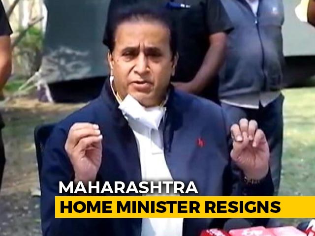 Maharashtra Home Minister, Facing CBI Probe, Quits