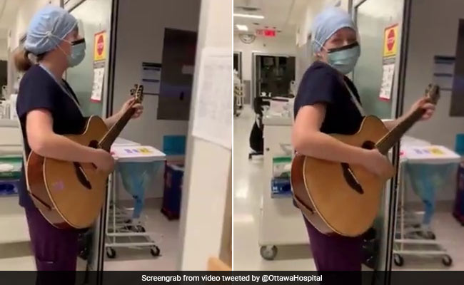 Watch: Nurse Sings '<i>You Are Not Alone</i>' To ICU Patients