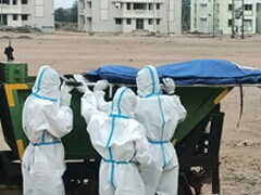 छत्तीसगढ़ : कोरोना संक्रमण से मृत लोगों के शव कचरा फेंकने वाले वाहन से ले जाए गए