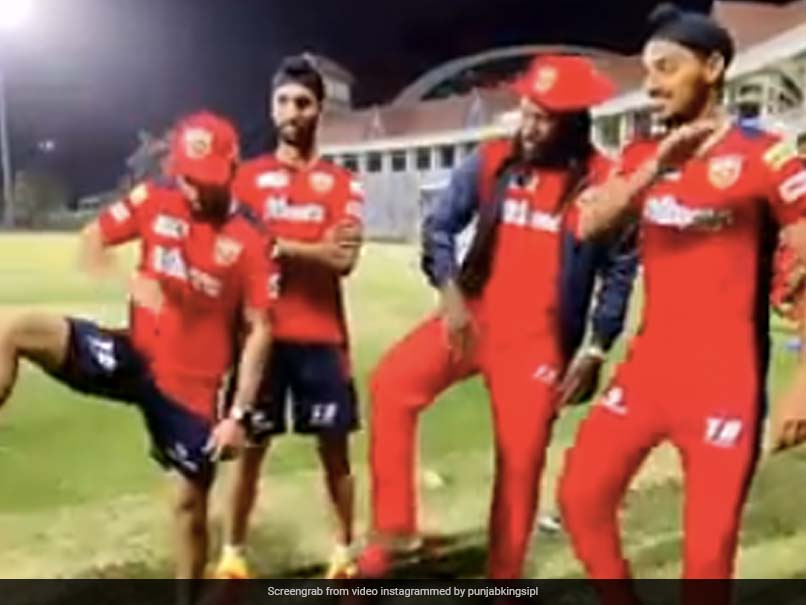 IPL 2021: Chris Gayle And His Teammates Gear Up For Upcoming Season With Thigh-Five Celebration. Watch