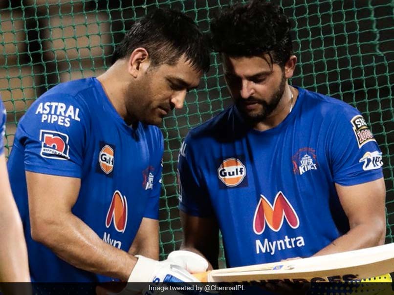 MS Dhoni, Suresh Raina Sweat It Out In The Nets As CSK Gear Up For IPL 2021. Watch
