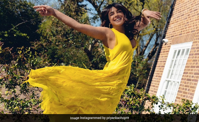 Priyanka Chopra’s Sunshine Yellow Dress Is Made For Stylish Summer Days