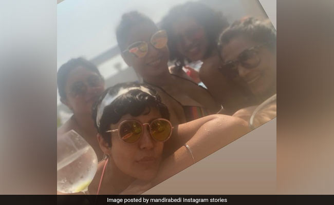 Inside Mandira Bedi's 49th Birthday Festivities With Friends
