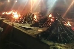 All Night Long, Pyres Burn At Kanpur Crematorium All Night Long, Pyres Burn At Kanpur Crematorium