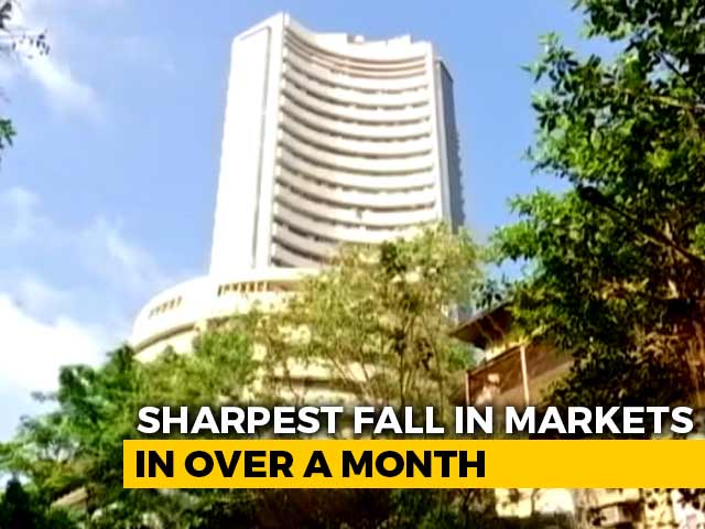 Markets Slide Over 3% As Covid Spike, Fears Of Lockdown Spook Sentiment
