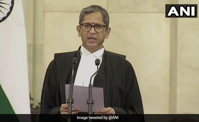 Justice NV Ramana Sworn In As New Chief Justice Of India