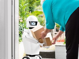 Incredible! Robot Delivering Milk, Eggs To Residents In Singapore