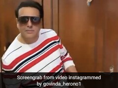 Govinda का कोरोना टेस्ट आया निगेटिव, तो मस्ती में लगे झूमने...देखें Video