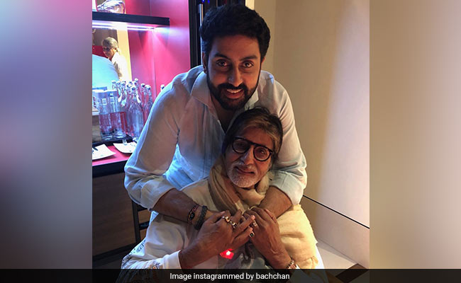 "Pride Of A Father," Writes Amitabh Bachchan After The Success Of Abhishek's <I>The Big Bull</i>