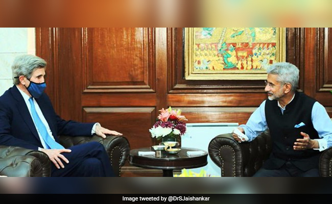 S Jaishankar Holds Talks With US Special Envoy John Kerry