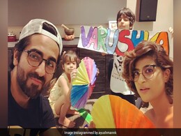 Ayushmann Khurrana's Wish For Birthday Girl Varushka Arrived Like This Ayushmann Khurrana's Wish For Birthday Girl Varushka Arrived Like This
