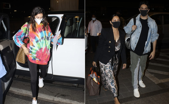 Gauri Khan's Rs 3 Lakh Goyard Tote, Ananya Panday's Rs 2 Lakh Louis Vuitton Bag Add Pizzazz To Airport Fashion