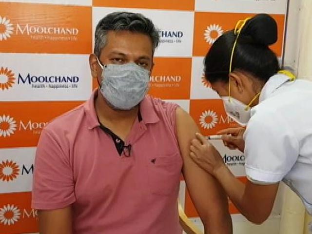 NDTV Anchor Gets Covid Vaccine On Camera, Here's How It Went