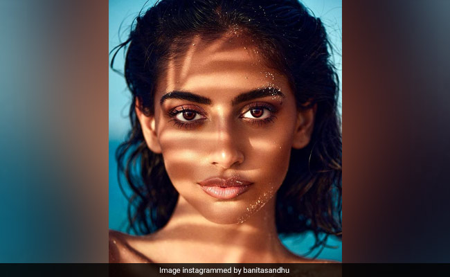 Banita Sandhu's Beach Makeup Has Us Dreaming Of That Perfect Tanned Look