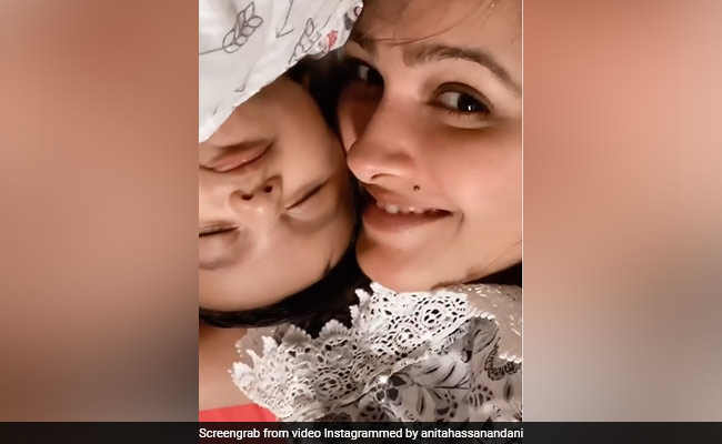 How Cute Is This Video Of Anita Hassanandani With Her Little Cupcake Aaravv?
