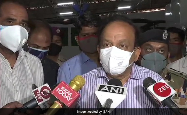 Delhi Allotted More Oxygen Than Asked, AAP's Responsibility To Rationalise It: Harsh Vardhan
