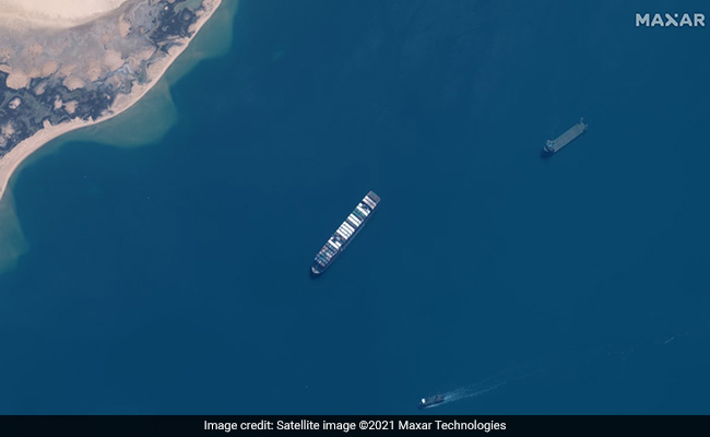 Egypt "Seizes" Suez Megaship, Demands Nearly $1 Billion Compensation