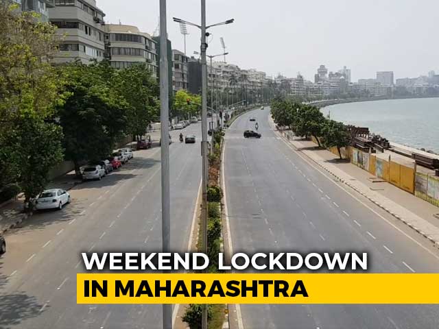 Deserted Roads, Stricter Police Vigilance As Maharashtra Starts Weekend Lockdown