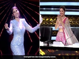 Nora Fatehi ने 'दिलबर' सॉन्ग पर किया लाजवाब डांस, खड़े होकर ताली बजाने लगीं माधुरी दीक्षित- देखें Video Nora Fatehi ने 'दिलबर' सॉन्ग पर किया लाजवाब डांस, खड़े होकर ताली बजाने लगीं माधुरी दीक्षित- देखें Video