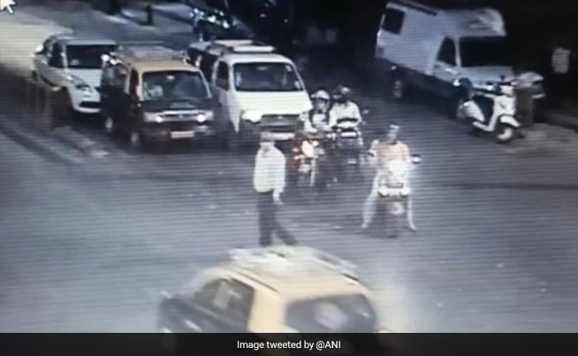 Mumbai Cop Sachin Waze Shown CCTV To Recreate Scene In Murder Probe