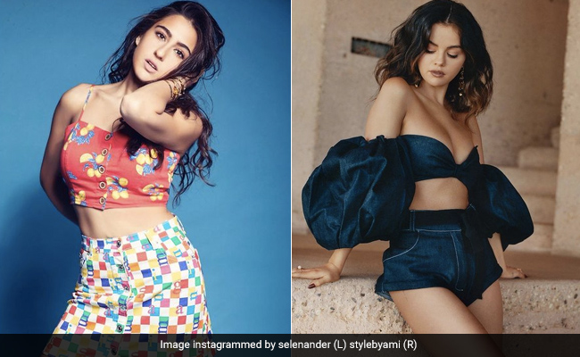 Stylish Crop Tops For Summer Fashion: From Selena Gomez To Sara Ali Khan
