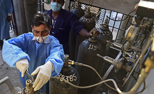 4 Covid Patients Die In Haryana Hospital Allegedly Due To Oxygen Shortage