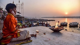 Varanasi Ghats Submerged As Ganga River Swells Due To Heavy Rain