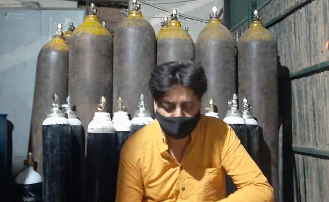 48 Oxygen Cylinders Seized From Delhi House As India Gasps For Breath