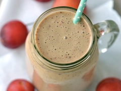 plum & date sharbat milk