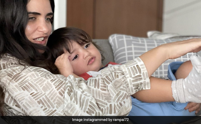 Arjun Rampal Is Feeling "Lucky" To Be With Girlfriend Gabriella Demetriades And Son Arik