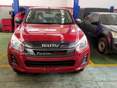 2021 BS6 Isuzu D-Max Hi-Lander Pick-Up Spotted At A Dealership