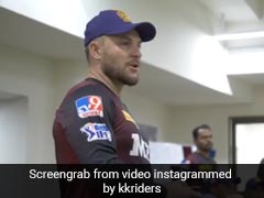 IPL 2021: McCullum Delivers Passionate Speech After KKR's Win Over Punjab