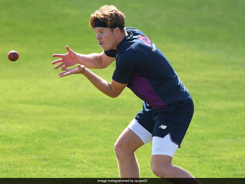 England's Ollie Pope Takes Stunner During County Team's Practice Session