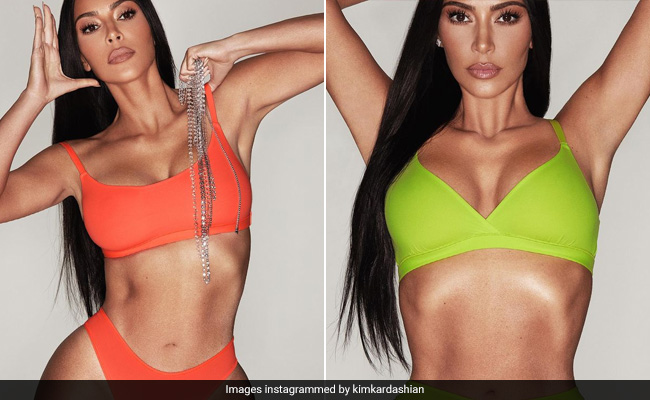 If Kim Kardashian In A Neon Bikini Doesn't Scream Summer Style, Nothing Else Will