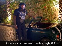 Chris Gayle Photographed With David Warner's "Type Of Car"