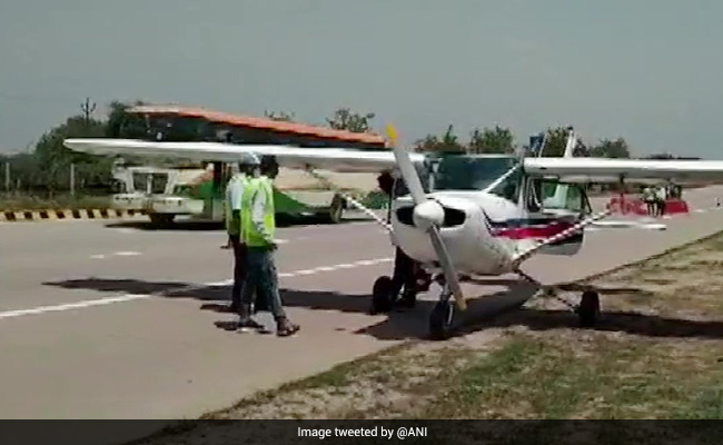 Aligarh-Bound Training Aircraft Makes Emergency Landing On Yamuna Expressway