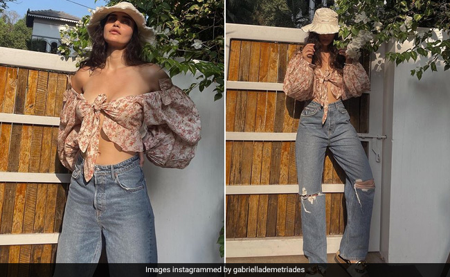 Gabriella Demetriades Couldn't Get Her Stunning Summer Fashion More Perfectly On Point