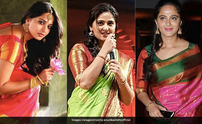Anushka Shetty's Fabulous <i>Sarees</i> Never Fail To Make A Fashionable Impression