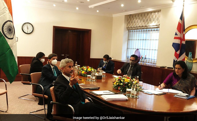 S Jaishankar, Dominic Raab Discuss India-UK Trade Deal 2030 Roadmap