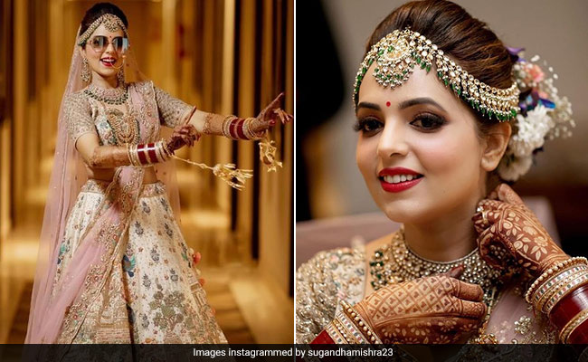 Sugandha Mishra's Wedding Looks Are Equal Parts <i>Desi</i> And Swag