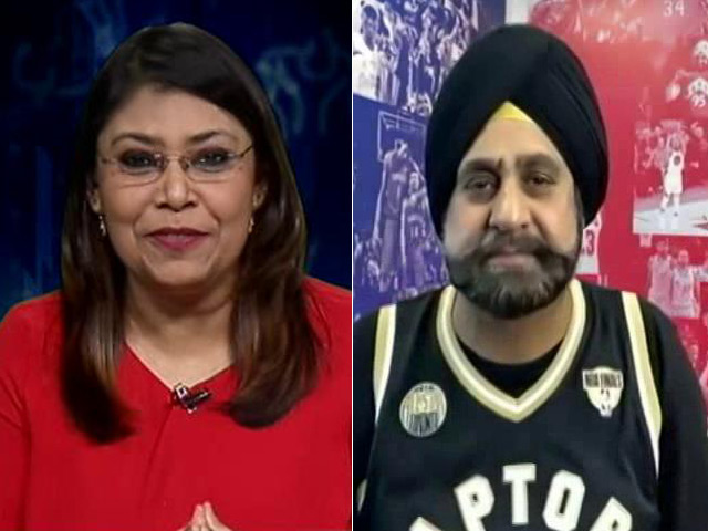 Toronto Turbanator Superfan In Basketball Hall Of Fame