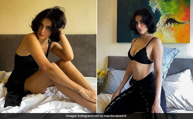 In A Dress Or A Co-Ord Set, Mandana Karimi Slays In Black Every Time